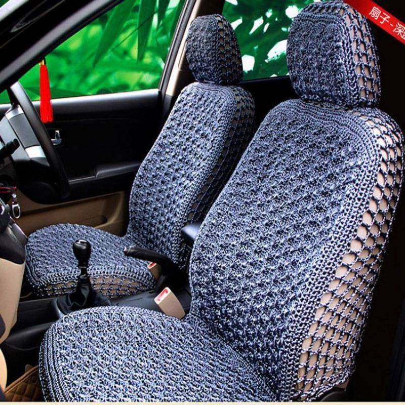车垫车四冰季凉40856套夏季丝汽座坐垫透气手编,淘宝优惠券,粉丝福利购,淘宝优惠卷