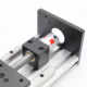 Slide module heavy-duty precision ball screw linear rail stepper motor linear guide set H120B workbench