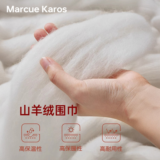 Women's winter warm Korean style versatile high-end cashmere scarf