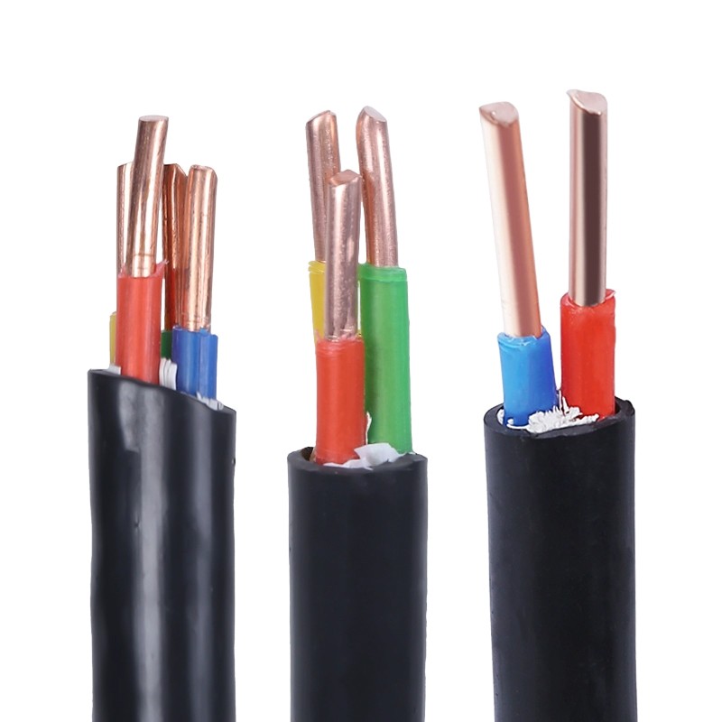 国标铜芯阻燃YJV电缆线3/4/5芯x2.5/4/6/10平方三相四线户外电线 - 图3