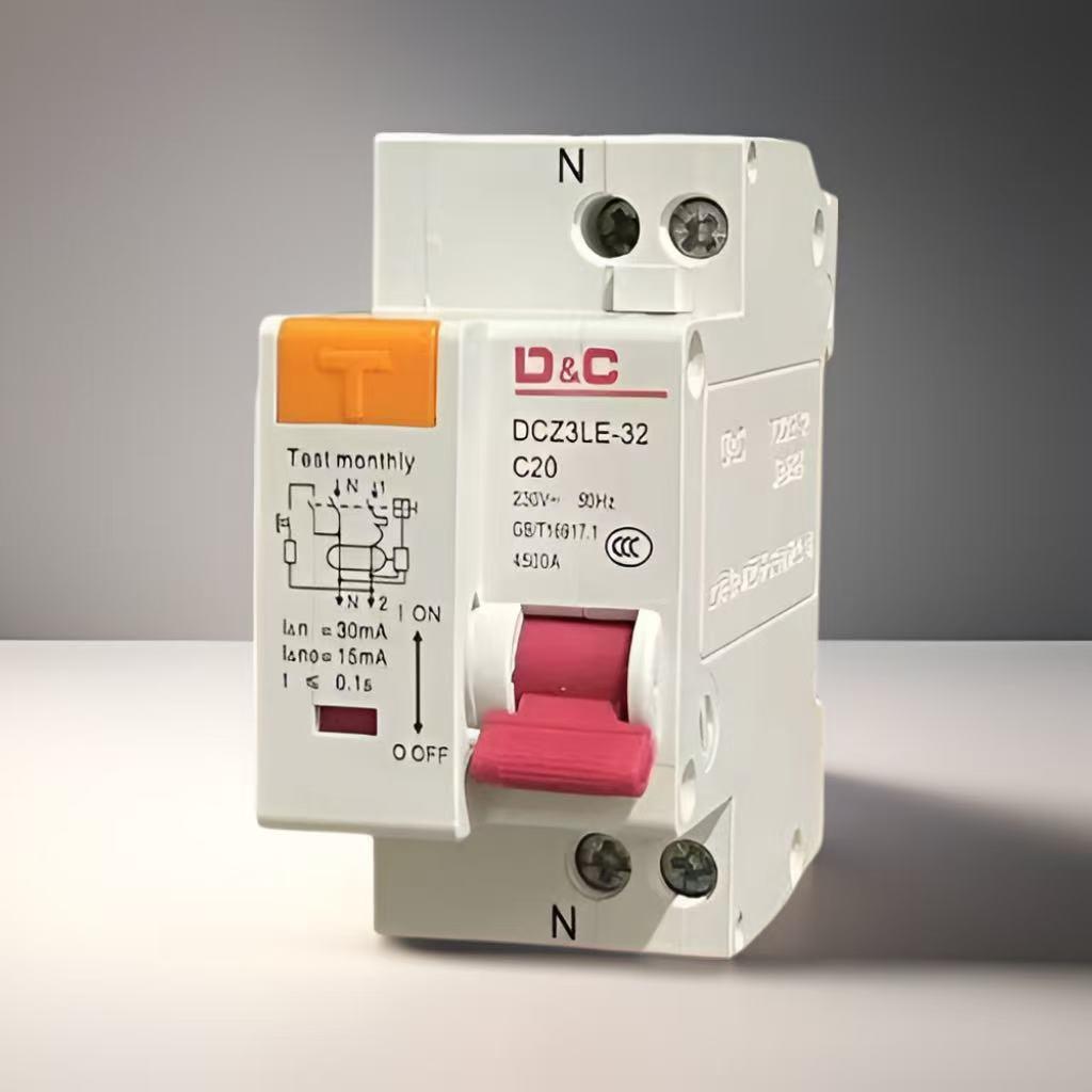 上德 2位漏电保护器开关DPN断路器家用漏保DZ47PLE代替窄体DZ30LE - 图2