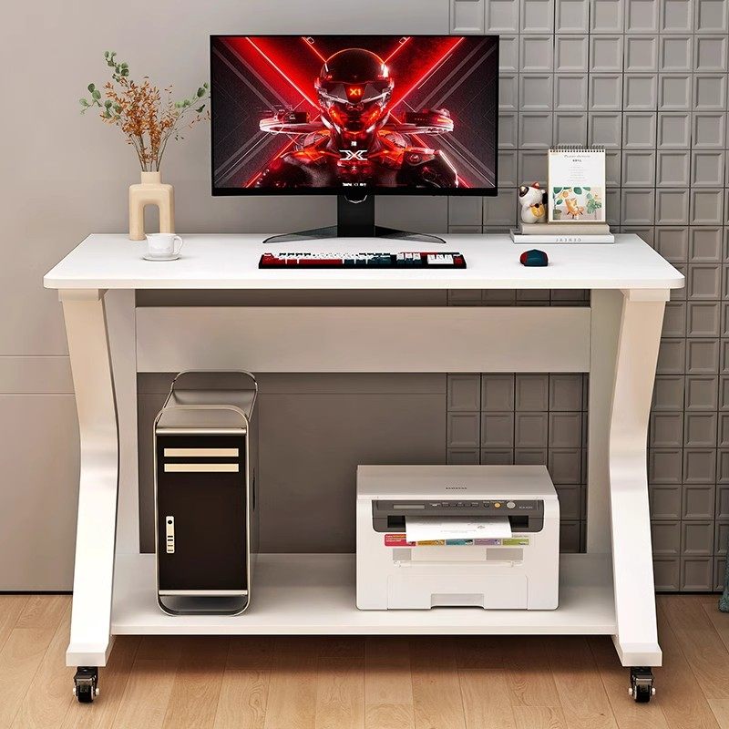 电脑桌卧室家用小户型可移动电脑桌小型家用阳台桌子实木学生书桌,淘宝优惠券,粉丝福利购,淘宝优惠卷