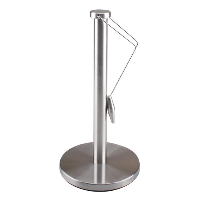 不锈钢厨房纸巾架台面立式叉腰懒人抹布架免打孔纸架保鲜膜收纳架,淘宝优惠券,粉丝福利购,淘宝优惠卷