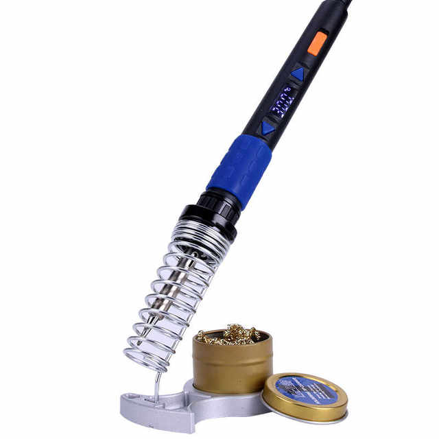 A-BF/Special Industrial Grade Adjustable Temperature Digital Display Electric Soldering Iron GT65E Set Computer Repair Welding Separate