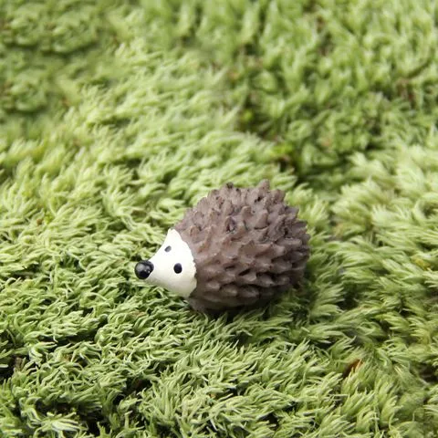 材料刺猬妈妈苔藓小刺猬摆件摆件微景观公仔DIY装饰和,淘宝优惠券,粉丝福利购,淘宝优惠卷