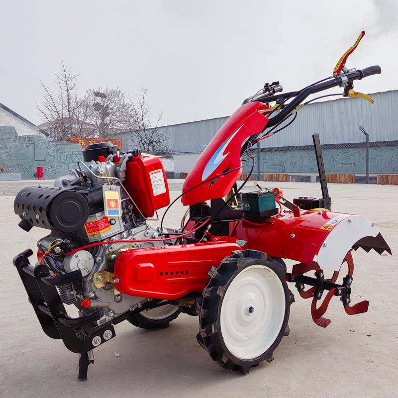 厂家直销微耕机四驱柴油耕地机小型开沟机农用犁地农耕旋耕机,淘宝优惠券,粉丝福利购,淘宝优惠卷
