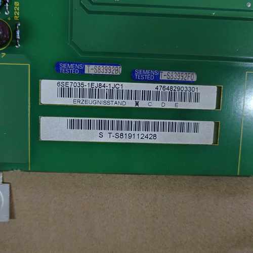 6SE7035-1EJ84-1JC1 3块6SE7037-0（崽载电子） - 图3