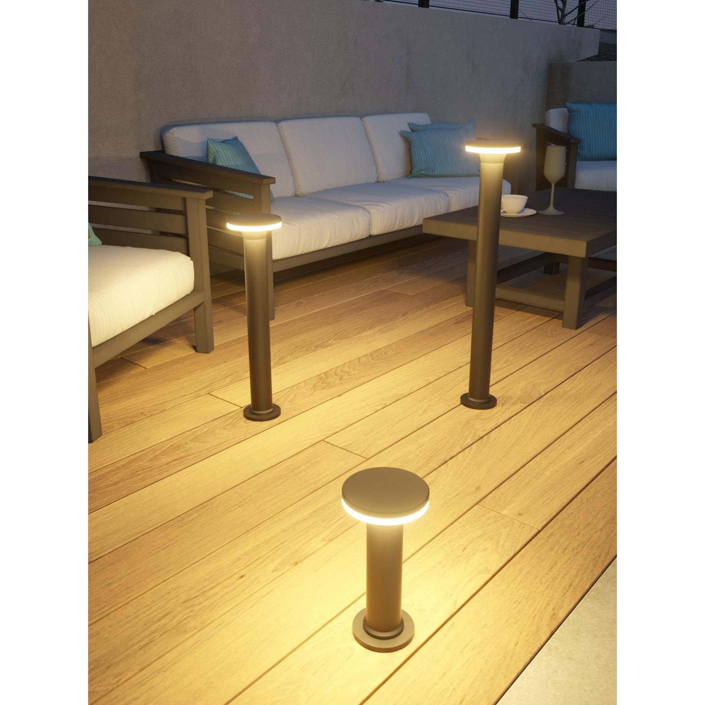 太阳能草坪灯户外防水室外景观庭院灯led接电小区别墅花园草地灯 - 图3