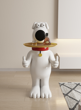 潮玩大型房间飘窗沙发电视柜旁边落地狗托盘走廊过道入伙新居