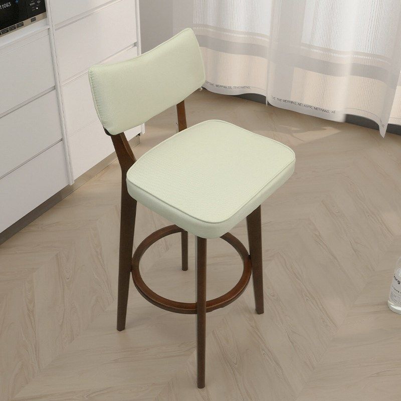 实木吧台椅现代简约酒吧椅子靠背高脚凳吧台凳前W台高脚椅家用,淘宝优惠券,粉丝福利购,淘宝优惠卷