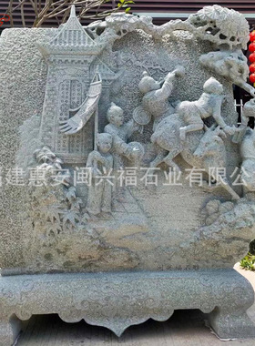 庭院别墅大理石雕鱼缸花盆