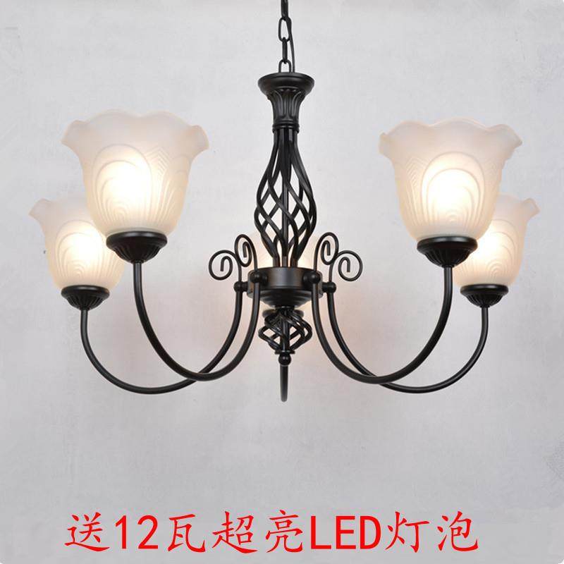欧式铁艺吊灯灯客厅美卧灯室餐厅复古简约式饰213具包邮新款,淘宝优惠券,粉丝福利购,淘宝优惠卷