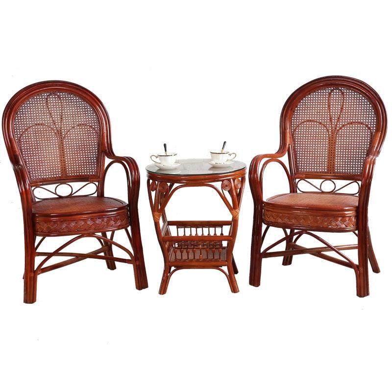 真藤人椅阳台藤椅三件套休闲椅合985腾椅子组老简约现代滕靠椅民,淘宝优惠券,粉丝福利购,淘宝优惠卷