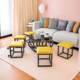New dynamic function magic square stool sofa multi-hair stool can be stored stool 739 simple dining stool five-in-one small short