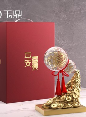 速发福到件到葫司摆财创意公芦开业乔迁新居礼物招财客厅电视柜装