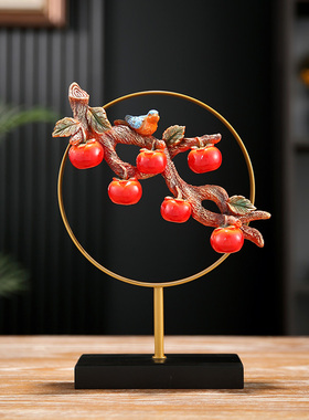 速发搬家礼物乔迁之喜电居厅品创意家居客礼鹿摆件玄关新视柜桌面