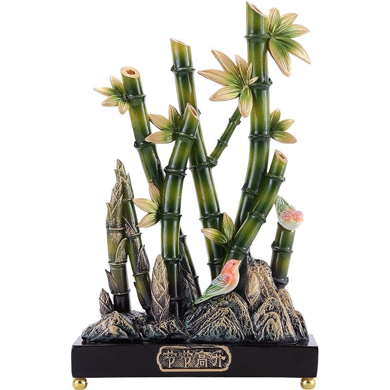 新中式招财富贵节节高升r竹子摆件客厅玄关酒柜装饰品乔迁新居礼,淘宝优惠券,粉丝福利购,淘宝优惠卷