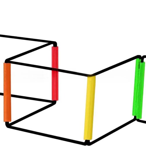 多功能蝴蝶敏捷梯折叠跳格子儿童器材体能训练软梯绳梯跨栏架感统 - 图3