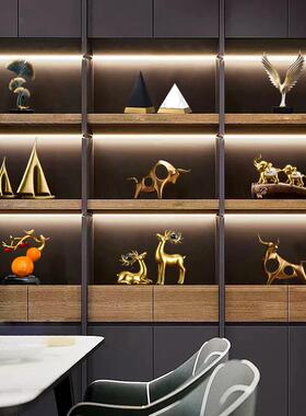 轻奢高档招财摆件现代家居客厅酒柜电视柜办公室桌面高端装饰摆设