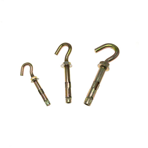 加长带圈膨胀螺丝带钩吊环拉爆羊眼圈膨胀螺栓吊钩膨胀钩挂钩 - 图0