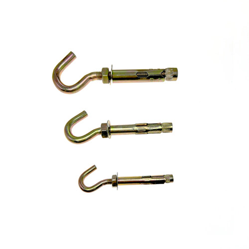 加长带圈膨胀螺丝带钩吊环拉爆羊眼圈膨胀螺栓吊钩膨胀钩挂钩 - 图1