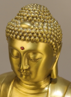 如来铜像摆件大号莲花大日如来