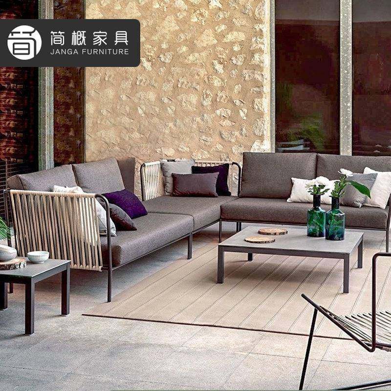 户宿外别墅庭院沙发休闲露天花园藤沙86发椅茶几编组合酒店民藤家,淘宝优惠券,粉丝福利购,淘宝优惠卷