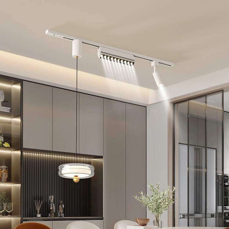 可移动轨道餐厅灯岛台法式奶油风花苞咖啡厅吧台吊灯餐桌前台吊灯,淘宝优惠券,粉丝福利购,淘宝优惠卷