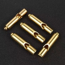 Loud and small brass mouth Whistle Outdoor Courtbody Equipment Military Memes Retro Referee Brass Courting Pendant