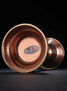 大藏禅饰密宗供奉黄铜护发杯圣水杯家用佛前供水佛具用品贡酒单杯