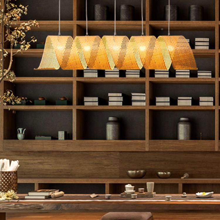 新中式餐899厅吧灯复宿古民酒店包台厢灯创意个性艺术吊竹编藤编,淘宝优惠券,粉丝福利购,淘宝优惠卷