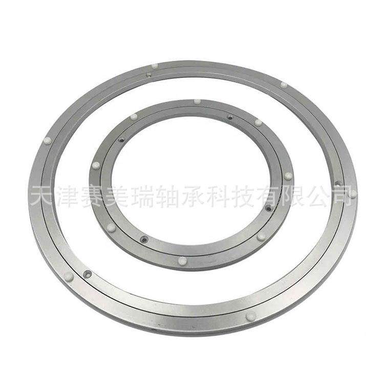 铝合金餐桌石转底座97轴圆桌大理实木玻璃轨道桌承面转盘圈,淘宝优惠券,粉丝福利购,淘宝优惠卷