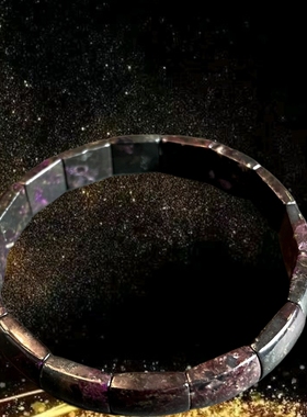 天然南非老料舒俱来铁皮丝绒料老油紫圆珠随型男女同款送礼饰品