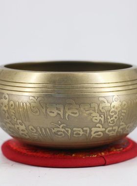 尼泊尔手工法器底垫音钵垫子佛音碗底座金刚铃垫茶壶垫布艺养壶垫