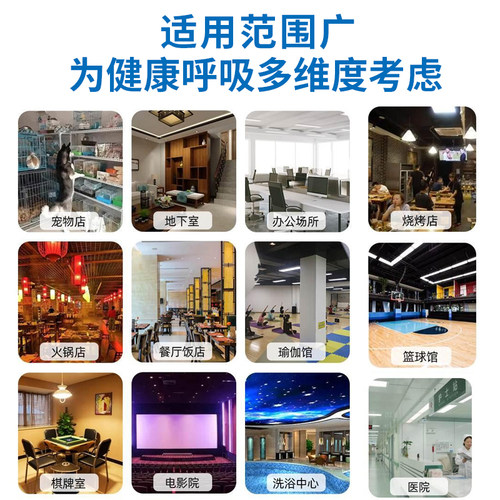 新风系统双向全热家用商用酒店商场送风排风一体机通风换气除甲醛 - 图2