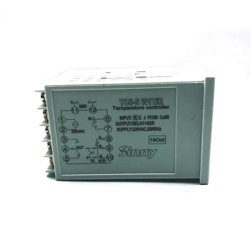 上南智能温控仪表TC5-S继电器固态SSR K型PT100 E型CHB401 48*48 - 图2