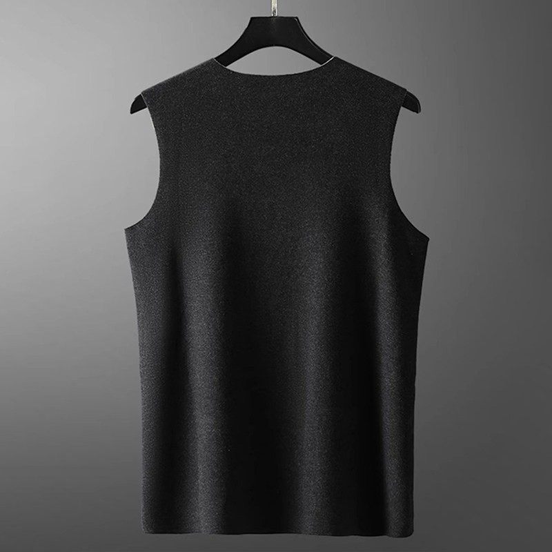 高端男士德绒保暖背心2025冬季加绒加厚无痕坎肩内衣舒适打底上衣,淘宝优惠券,粉丝福利购,淘宝优惠卷