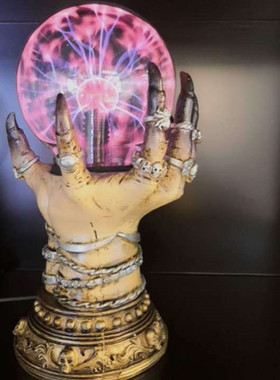 一个起批魔幻场景布置个性魔手静电离子闪电光魔法球魔灯