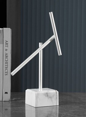 牛顿摆永b动机摆球钢铁侠客厅办公室创意桌面摆件高级感小众混沌