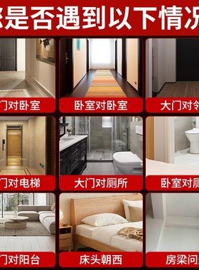 五帝钱门对门挂件纯m铜葫芦真品解入户门铜钱串化大门口玄关摆件