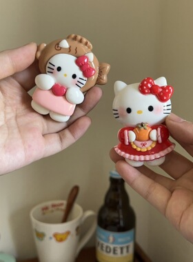 kitty猫留言冰箱贴可爱磁吸
