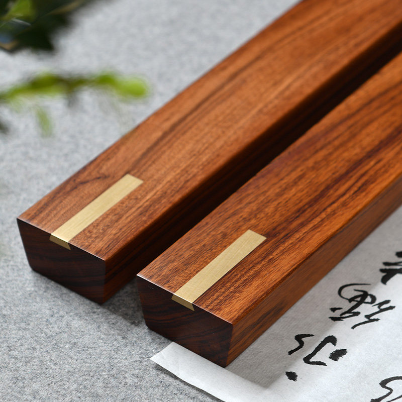 镇尺大号实木镇纸毛笔书法文房四宝国学摆件纸镇压纸书镇压条文镇,淘宝优惠券,粉丝福利购,淘宝优惠卷