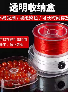 全网热销古玩佛珠扁丝串珠弹力绳
