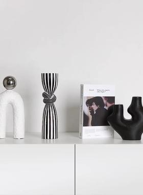 现代抽象摆件客厅酒柜装饰品北欧风高级感小众玄关艺术书柜桌面