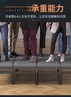 折叠床单人床2家用成51人简易床双人床米PKJ1米宿舍出租房硬板床