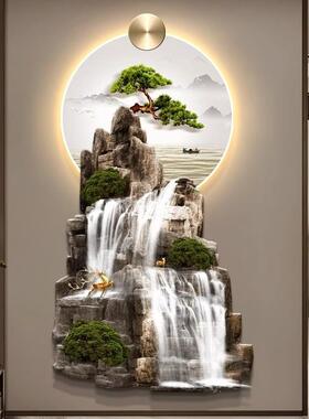LED门灯入挂流水生财户对玄关装饰画画立FEE体高端客厅走廊过道壁