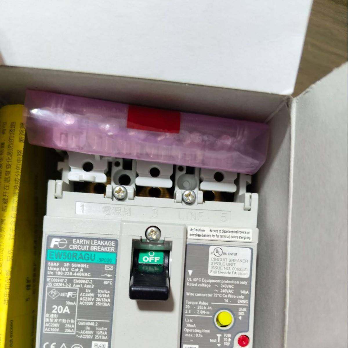 富2士全球漏电断路器EW50RA品GU3P3.5.10.1GJC.0.30.30.40.505咨 - 图1