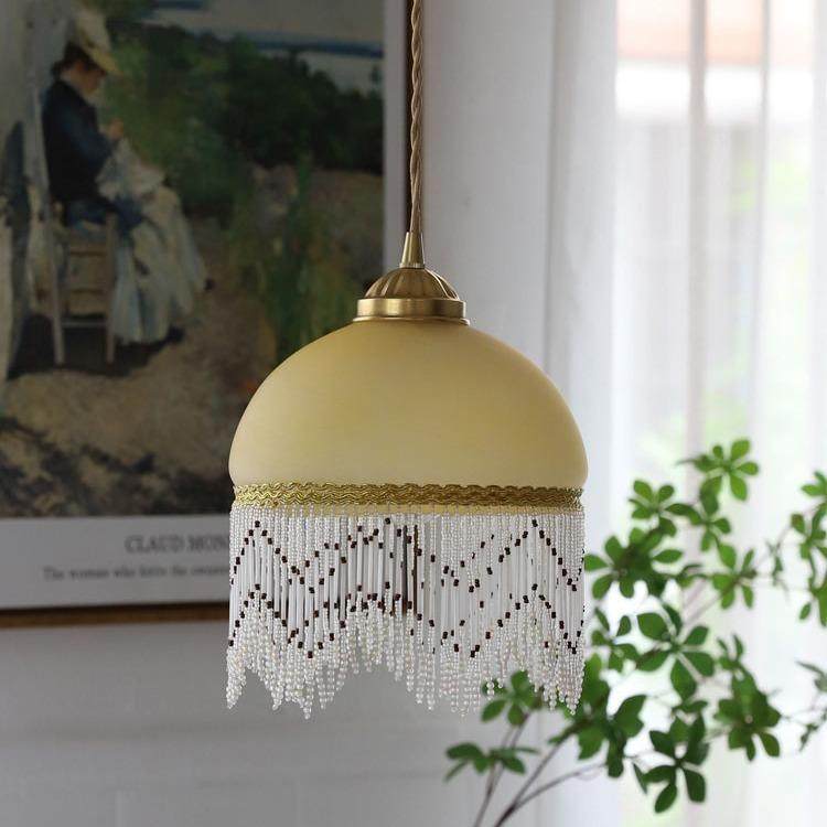 西洋古董式SM-D061玻璃流苏吊灯中古式卧法床室头飘美窗阳台灯,淘宝优惠券,粉丝福利购,淘宝优惠卷