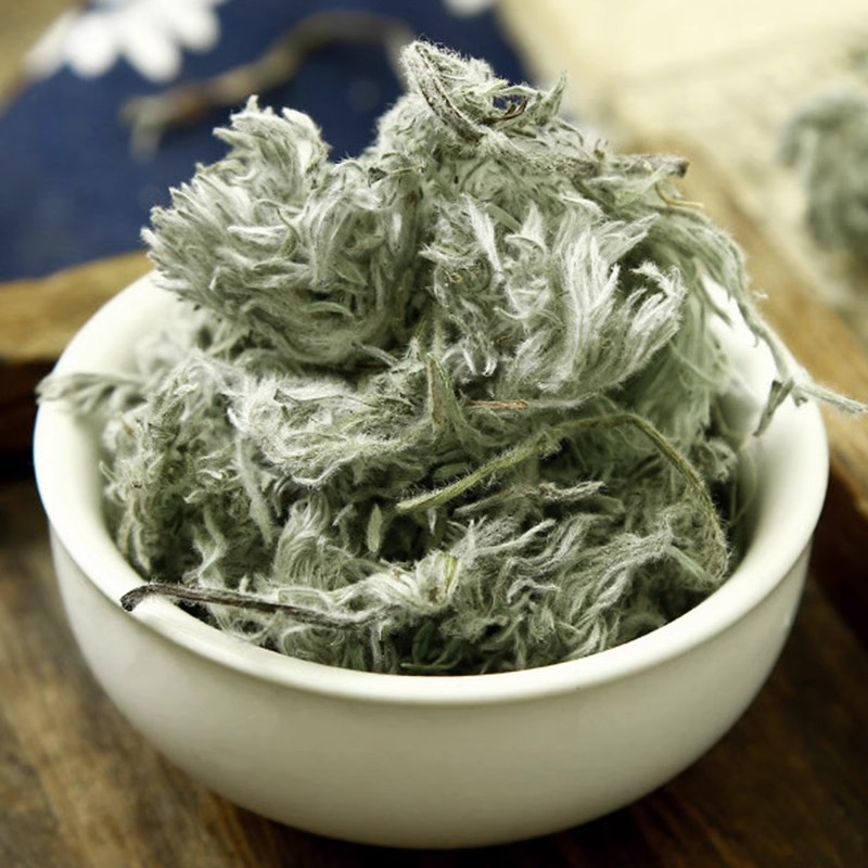 茵陈中药材新鲜干货500g三月棉嫩茵陈棉因陈养肝茶泡水喝功效作用