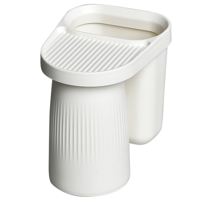 漱口杯置物架套装一家三口壁挂式免打孔牙膏牙刷牙杯磁吸收纳架,淘宝优惠券,粉丝福利购,淘宝优惠卷